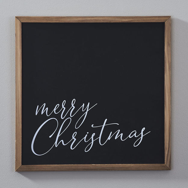 Picture of Simply "Merry Christmas" Sign