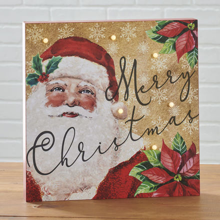 Picture of Merry Christmas Santa LED Sign