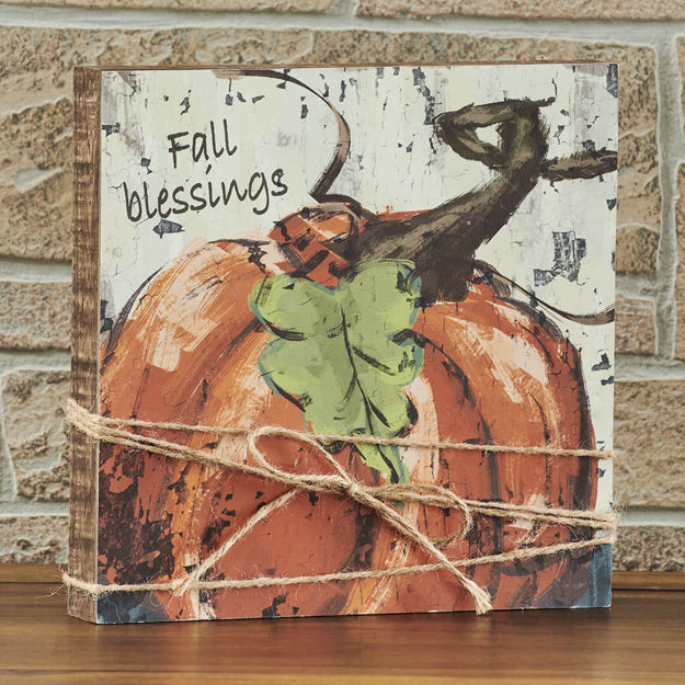 Picture of Fall Blessings Sign