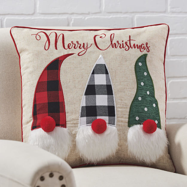 Picture of Merry Christmas Gnomes Pillow Cover