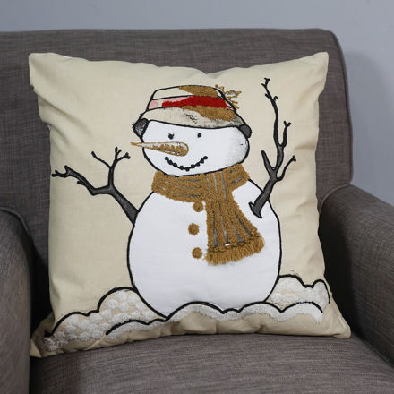 Picture of Nostalgic Snowman  Pillow Cover